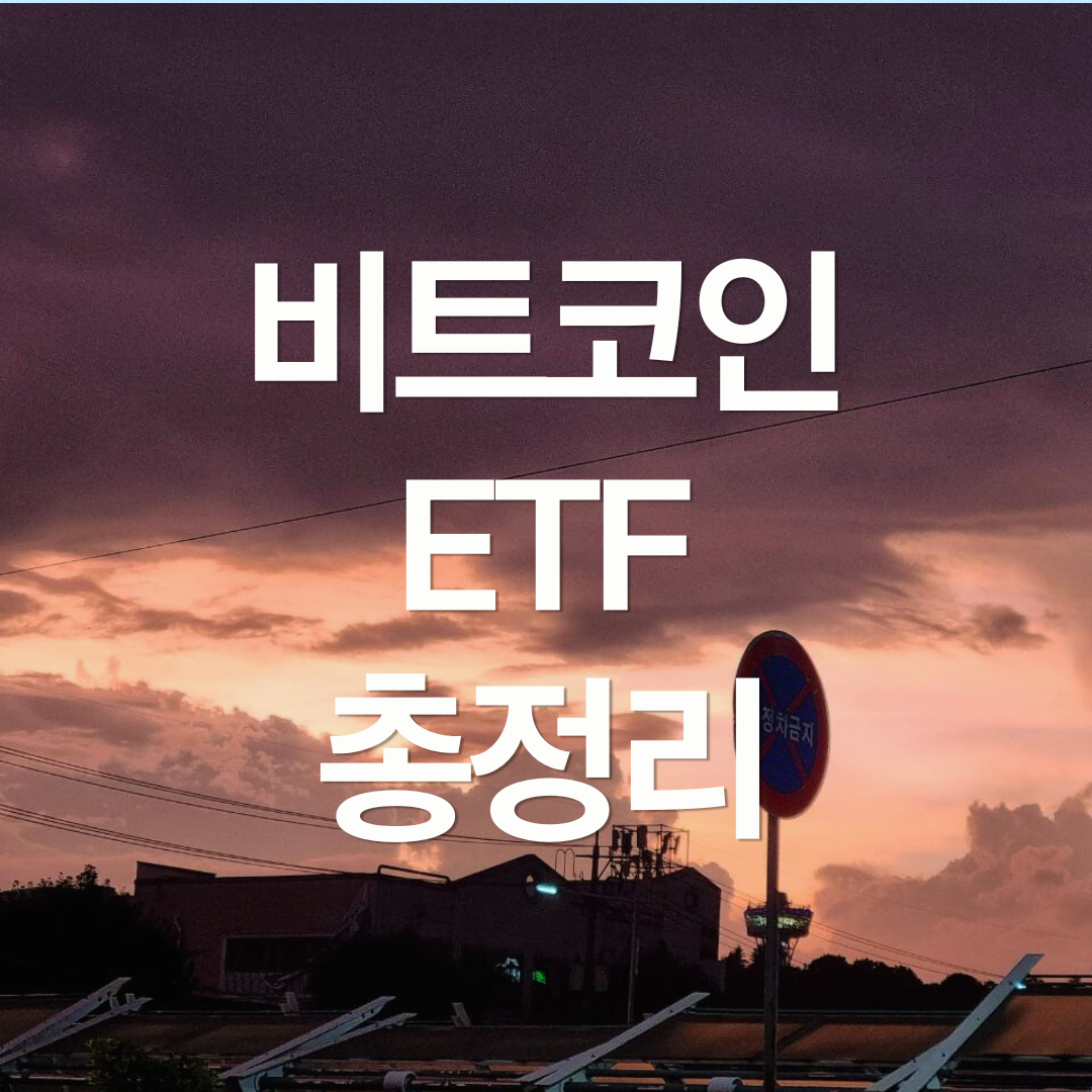 비트코인 ETF, 도대체 뭘 사야 할까? (현물, 레버리지, 인버스, 커버드콜 총정리)