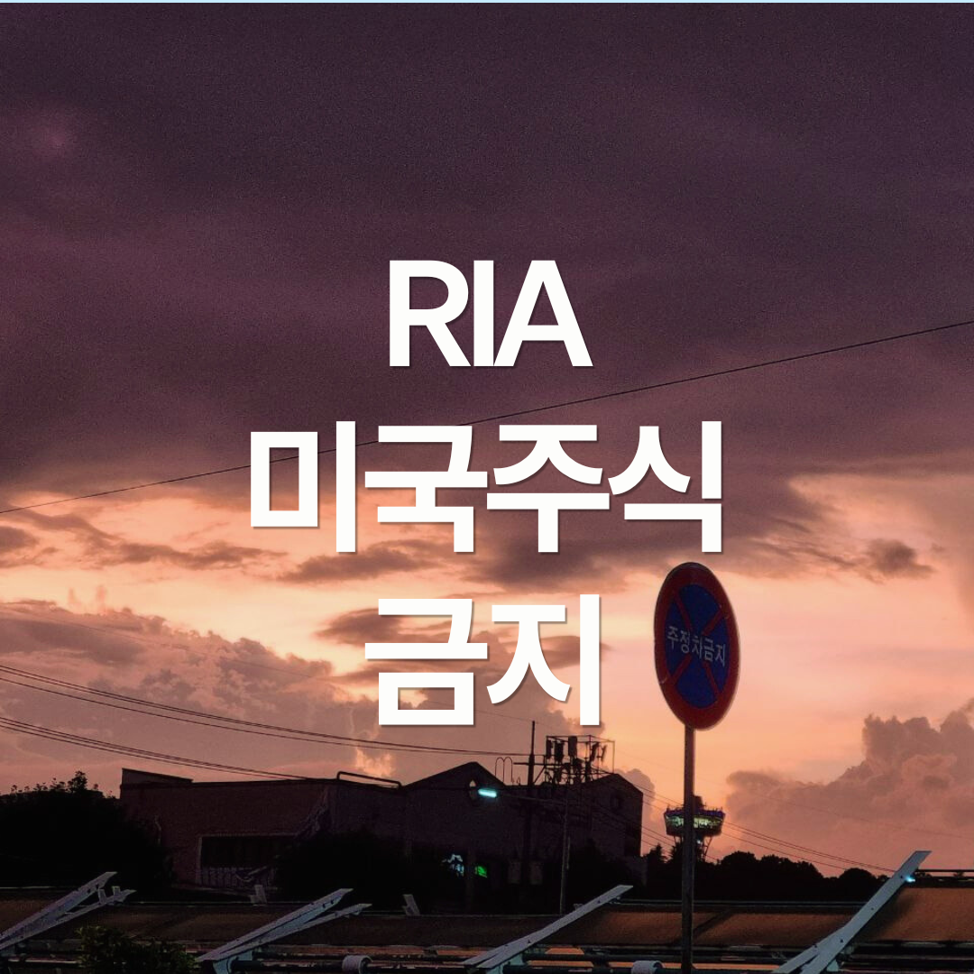 미국주식 양도세 감면, RIA 계좌 2월부터 시행?