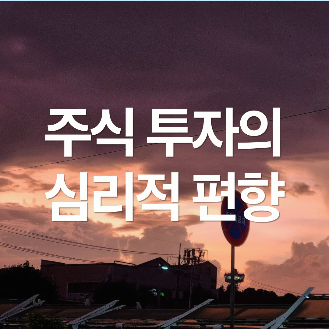 냉장고는 어렵게 사고 주식은 쉽게 사고, 주식 투자의 심리적 편향
