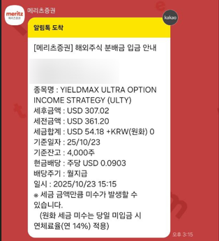ULTY 투자 실패: 손절 후기